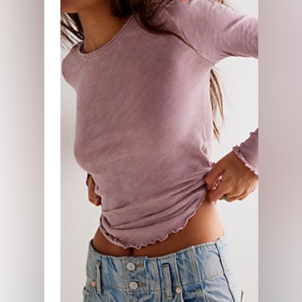 We The Free Be my baby long sleeve tee